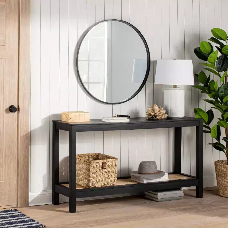 34 Round Decorative Wall Mirror - Threshold designed with Studio McGee