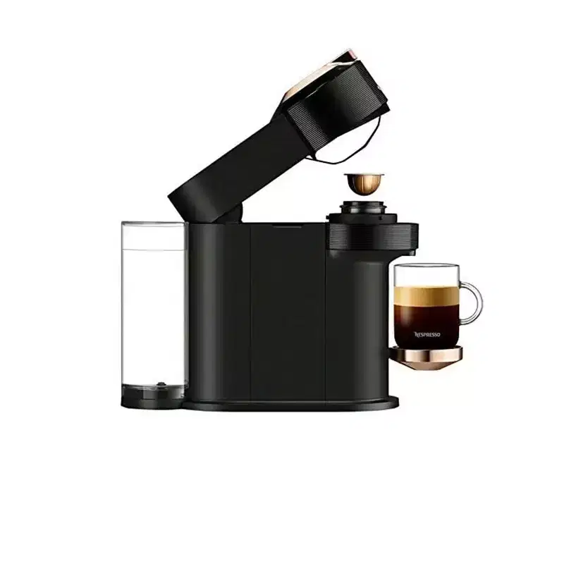 Nespresso Vertuo Next Coffee and Espresso Machine by De'Longhi, Black with Rose