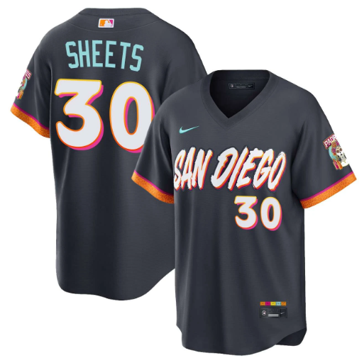 Gavin Sheets San Diego Padres City Connect Stadium Jersey