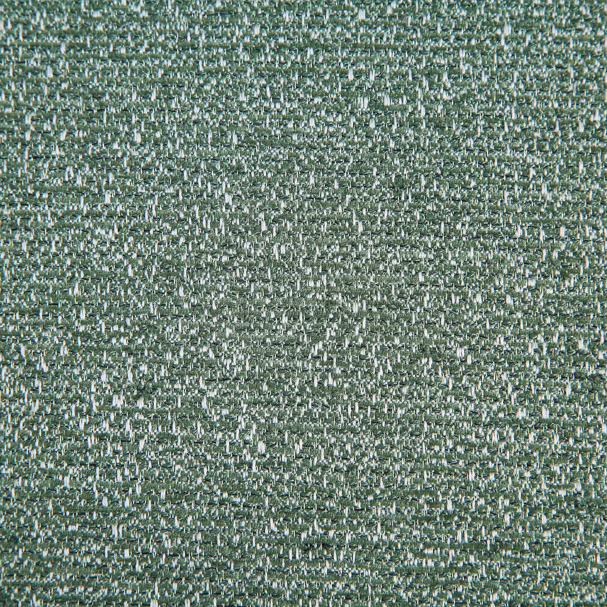 3-Seater Curved Sofa with Ball Cushions, Spruce Green Textured Fabric