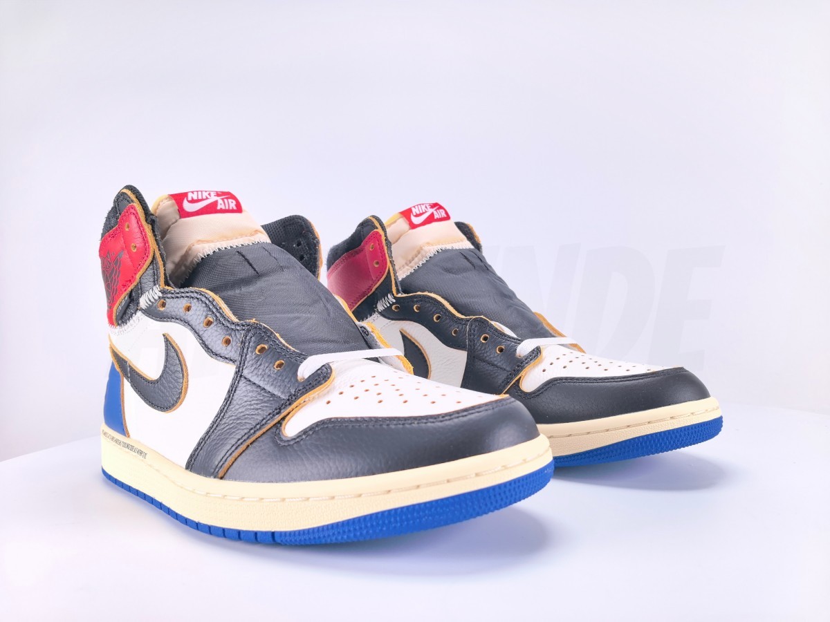 Jordan 1 Retro High OG SP Fragment x Union LA Varsity Red Sport Royal - Aktrende
