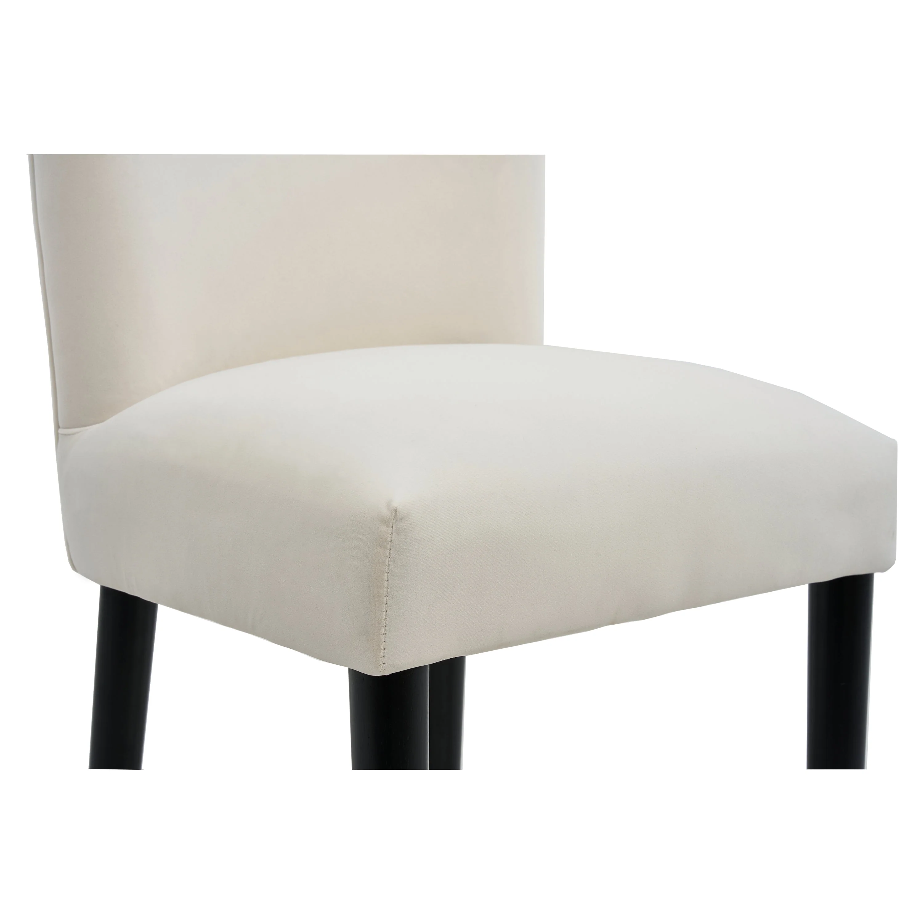Modern Upholstered Tufted Bar Stools Set of 2