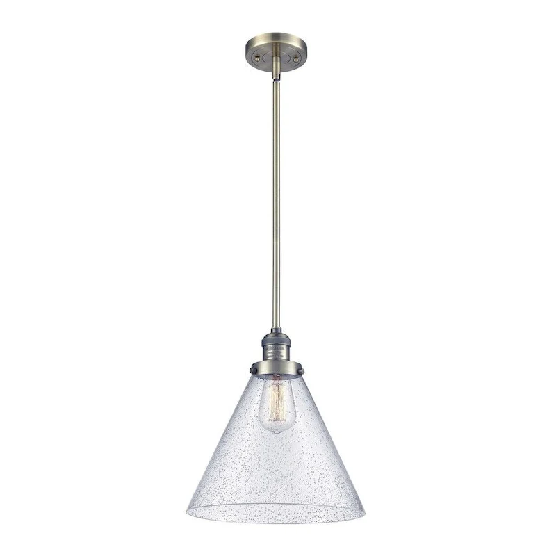 Innovations Lighting X-Large Cone Single Light 12  Wide Pendant with