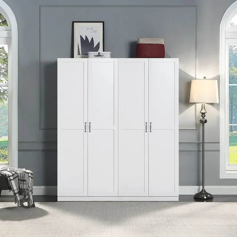 Modern 7-Shelf Freestanding Storage Closet