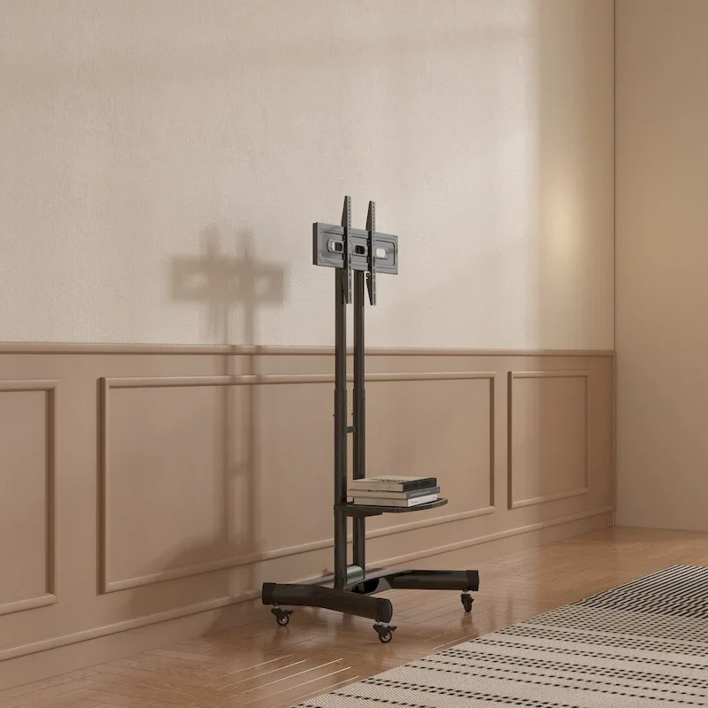 Universal Swivel TV Stand for 32-80 inch TVs, Height Adjustable Table Top TV Stand Mount with Tilt, Max VESA 600x400mm