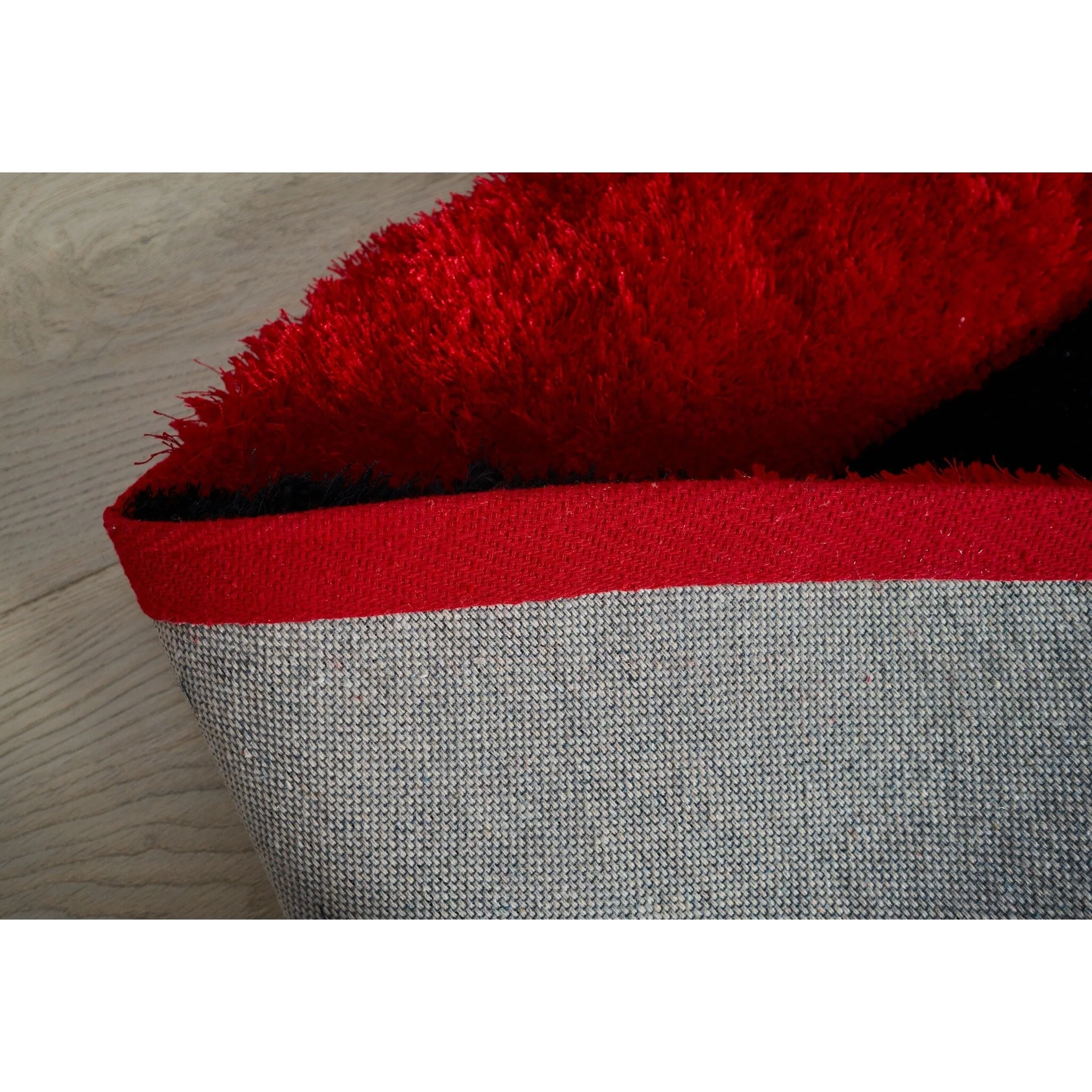 Mateos Shag Abstract Designed Area Rug