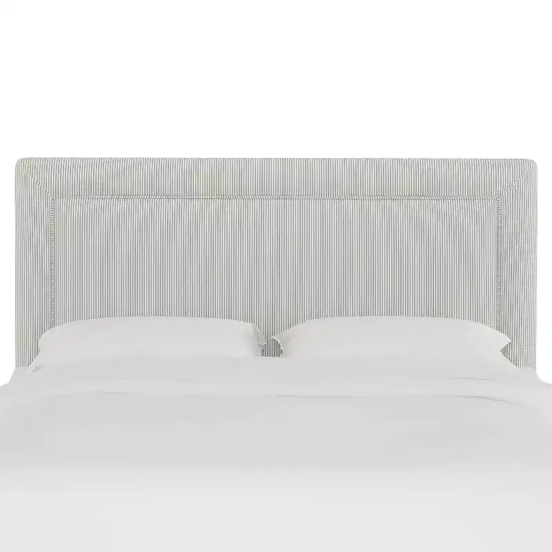 Skyline Furniture Empire Striped Upholstered Headboard
