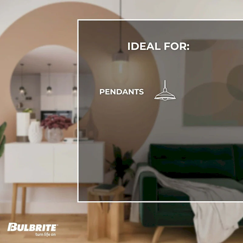 Bulbrite 4 Watt Grand Filaments Medium Dimmable (E26) LED Bulb - 200 Lumens, 2200K, and 95 CRI