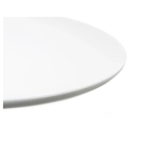 Tulip Dining Table Oval MDF - White