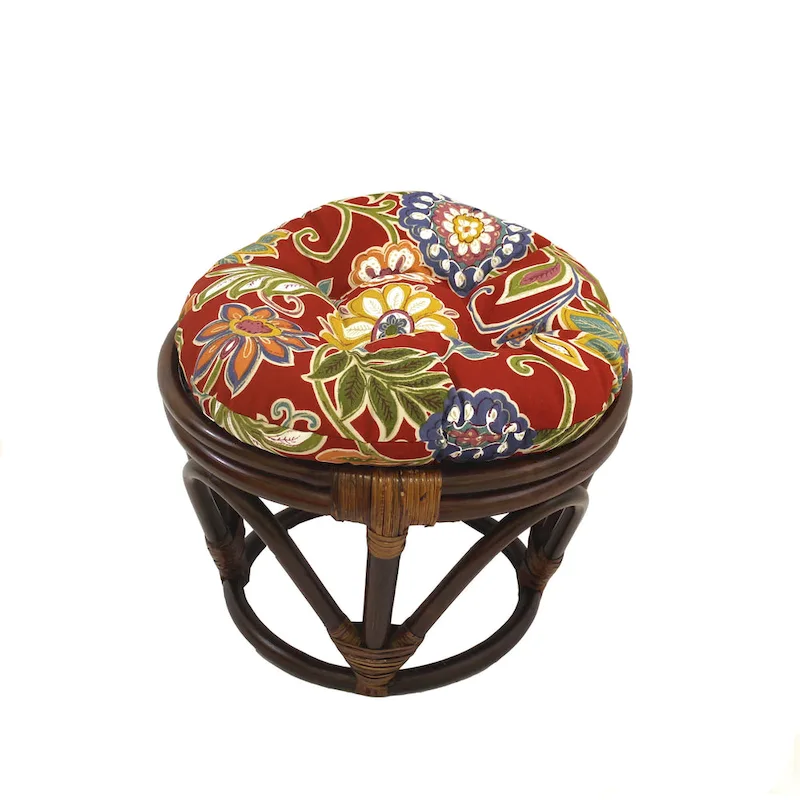 Footstool with Cushion