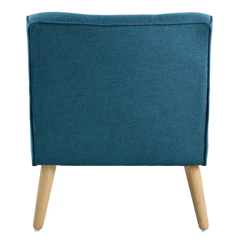 Mid-Century Modern Tufted Armchair