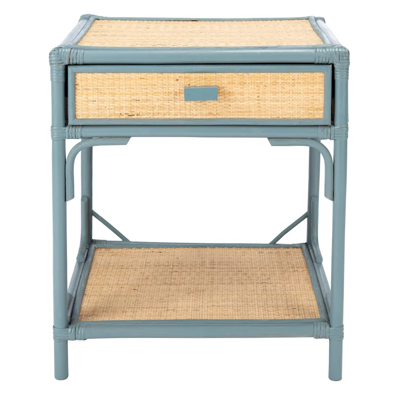 Coastal 1-Drawer 1-Shelf Nightstand