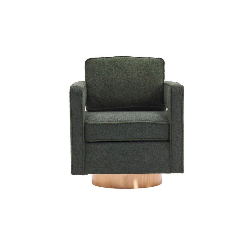 360 Degree Swivel Club Modern Accent Single Sofa Chair