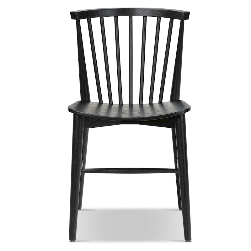 Poly & Bark Ligna Dining Chair - Spindled Bark with Solid Wood Frame