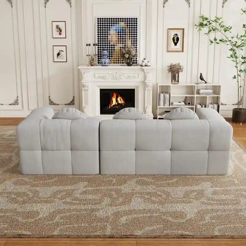 103  L-Shaped Modular Sofa, Free Combination (Left and Right Facing)