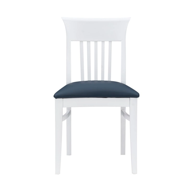 Linon White Wyeth Chair (Set of 2)