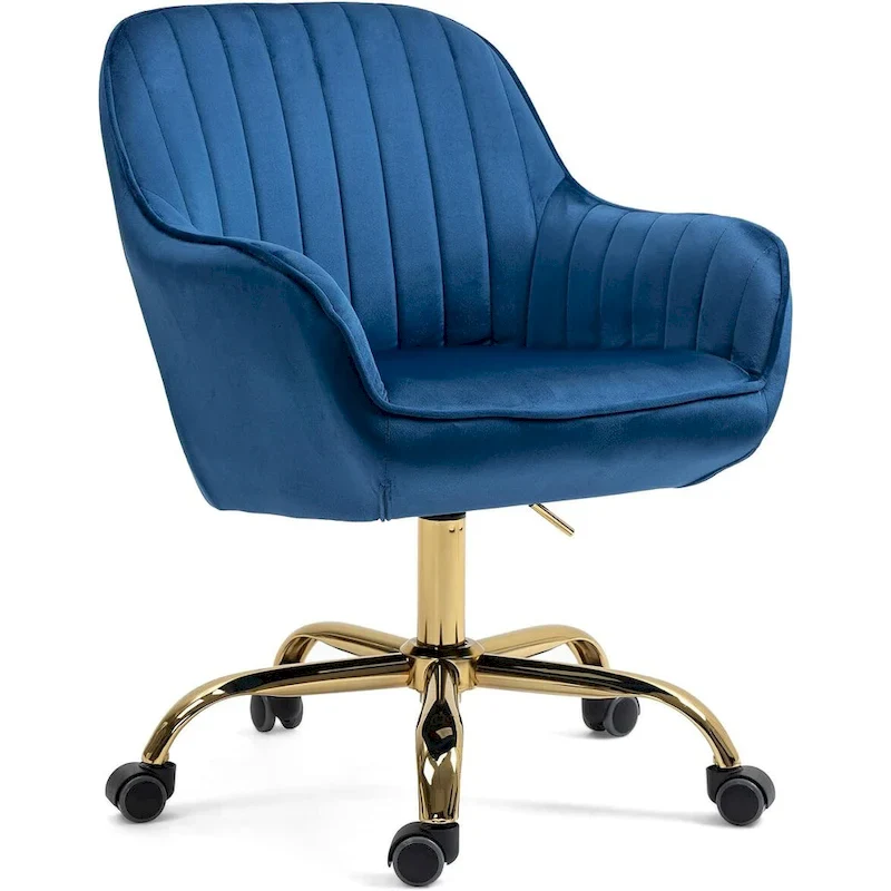 Howtai Swivel Home Office Chair with Rollers