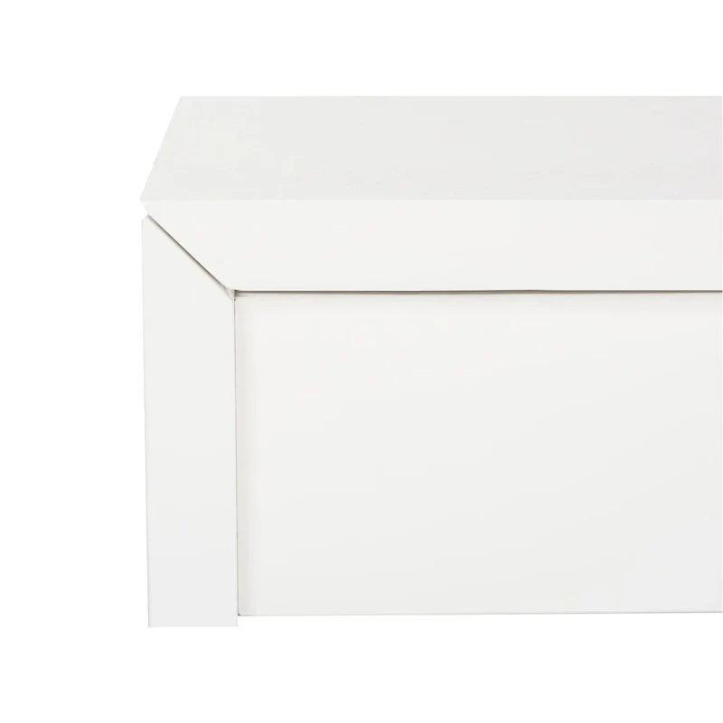 SAFAVIEH Bobbye White Lift-Top Coffee Table - 47.2  x 23.6  x 13.4  - 47Wx24Dx13H