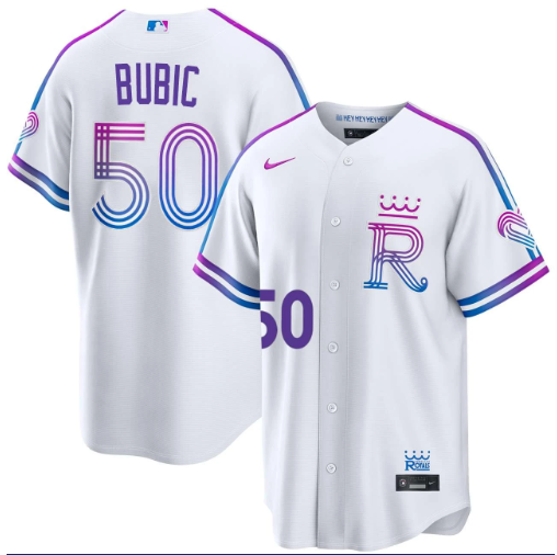 Kris Bubic Kansas City Royals White 2026 City Connect Jersey