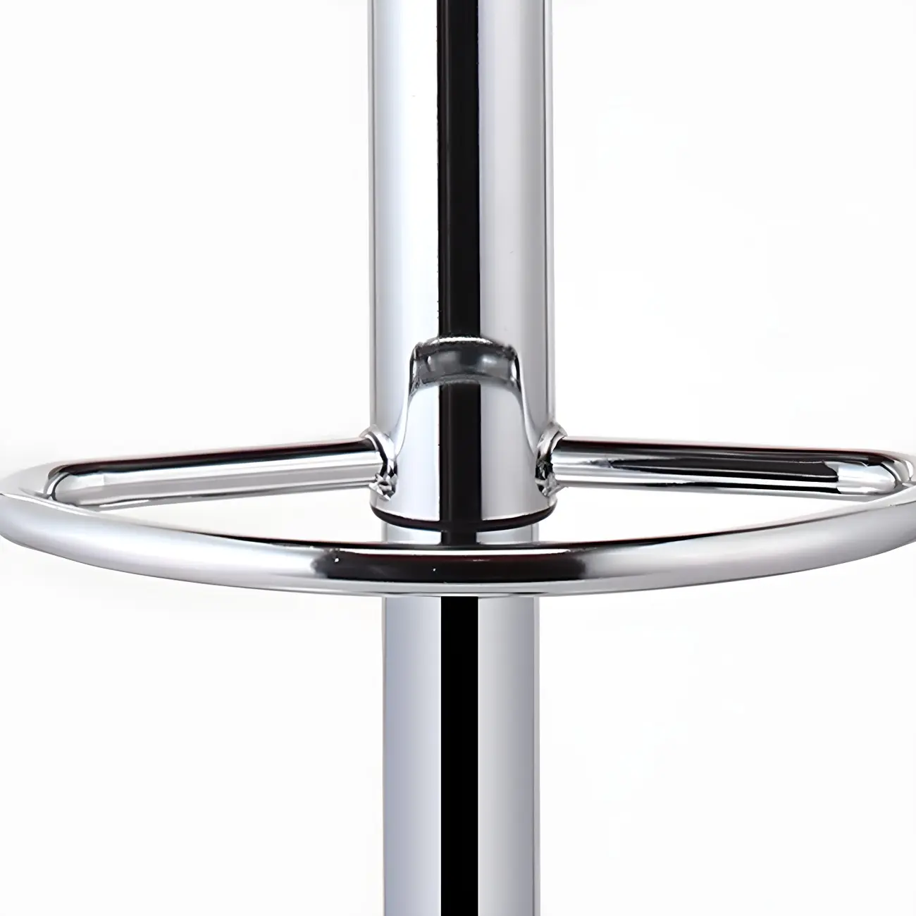 360° Swivel Faux Leather Bar Stools Adjustable Height Bucket Seat