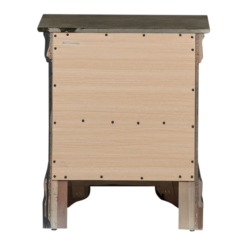 Louis Phillipe Traditional 2-drawer Wood Nightstand