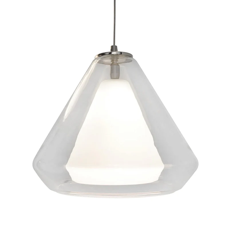 AFX Armitage 1-light Satin Nickel 4000K LED Pendant