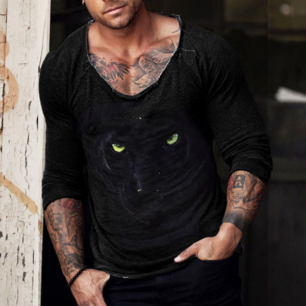 Fashion Men's Casual Long Sleeve T-Shirt