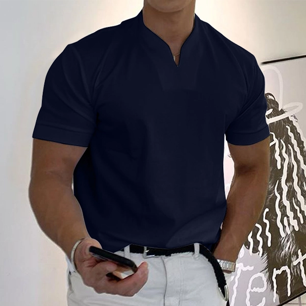 Men's Casual V-Neck T-Shirt
