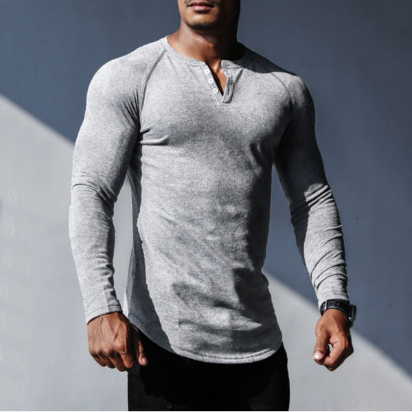 Men's Basic Long Sleeve Top