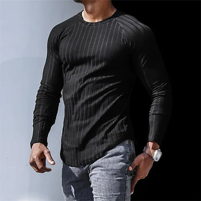 Men's Fall Casual Long Sleeve Top