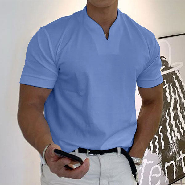 Men's Casual V-Neck T-Shirt