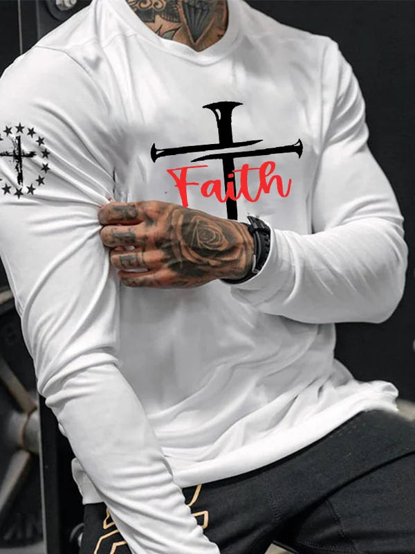 Casual Printed Long Sleeve T-Shirt