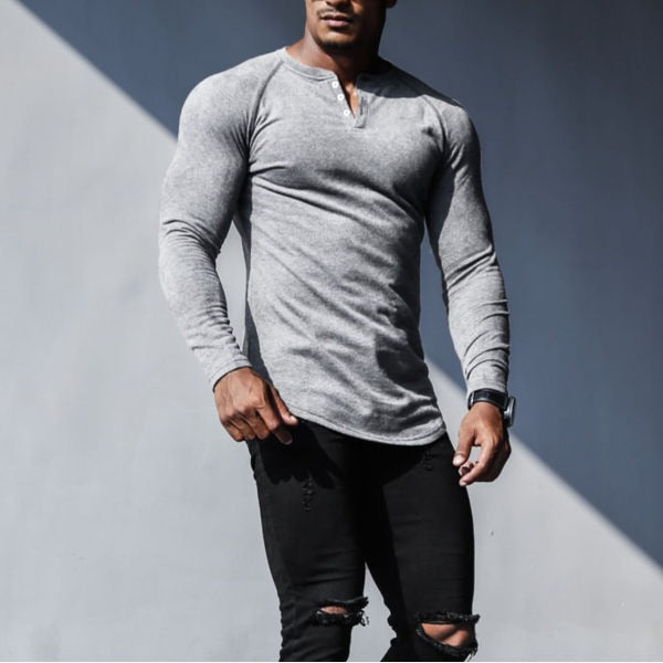 Men's Basic Long Sleeve Top