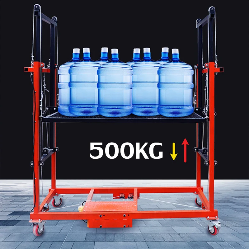Multiple Models Foldable Electric Scaffolding Lift Platform | Heavy Duty, Loads Up to 500KG!