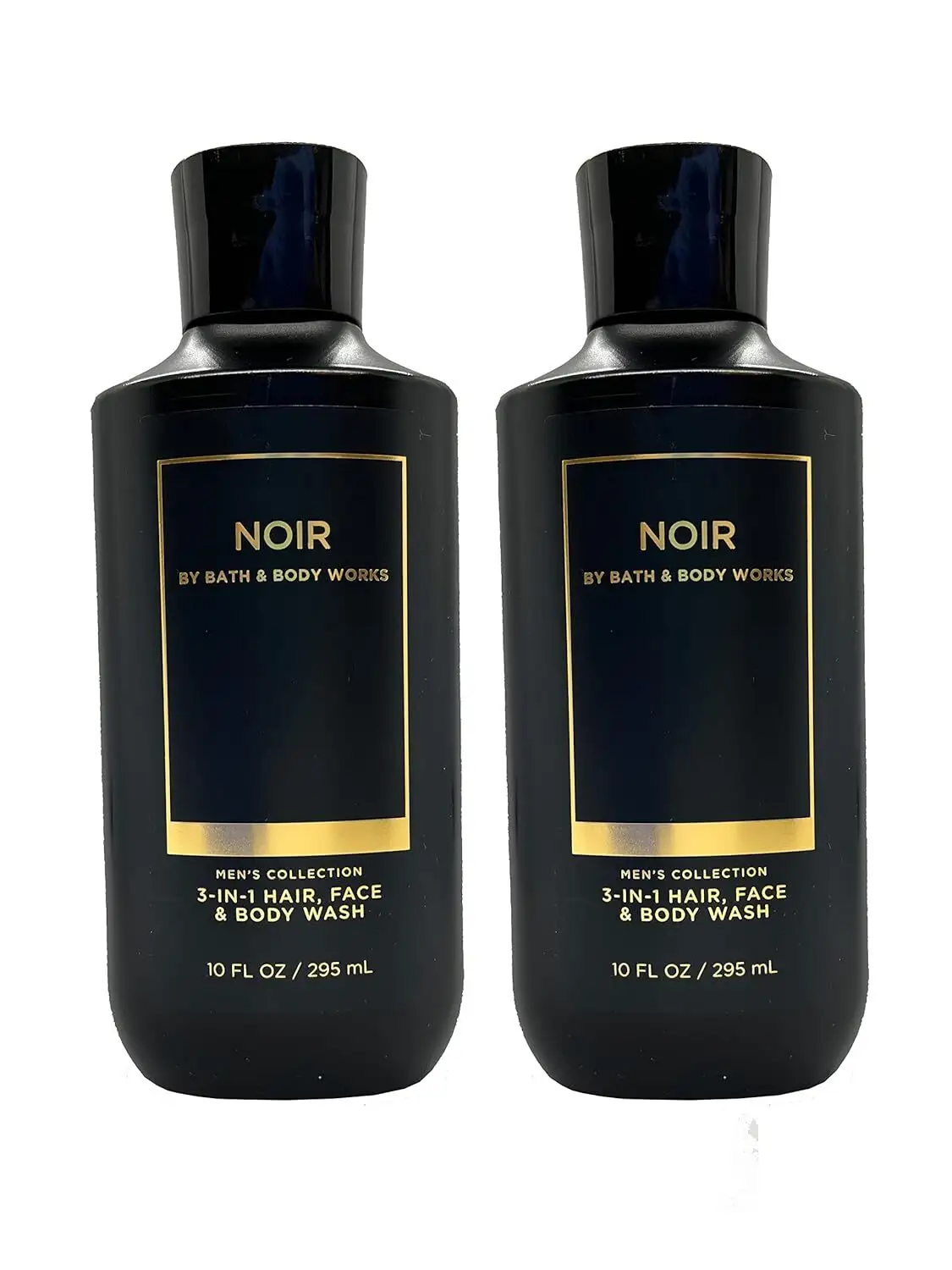 Bath and Body Works 2 Pack Men's Collection 2 in 1 Hair and Body Wash NOIR.