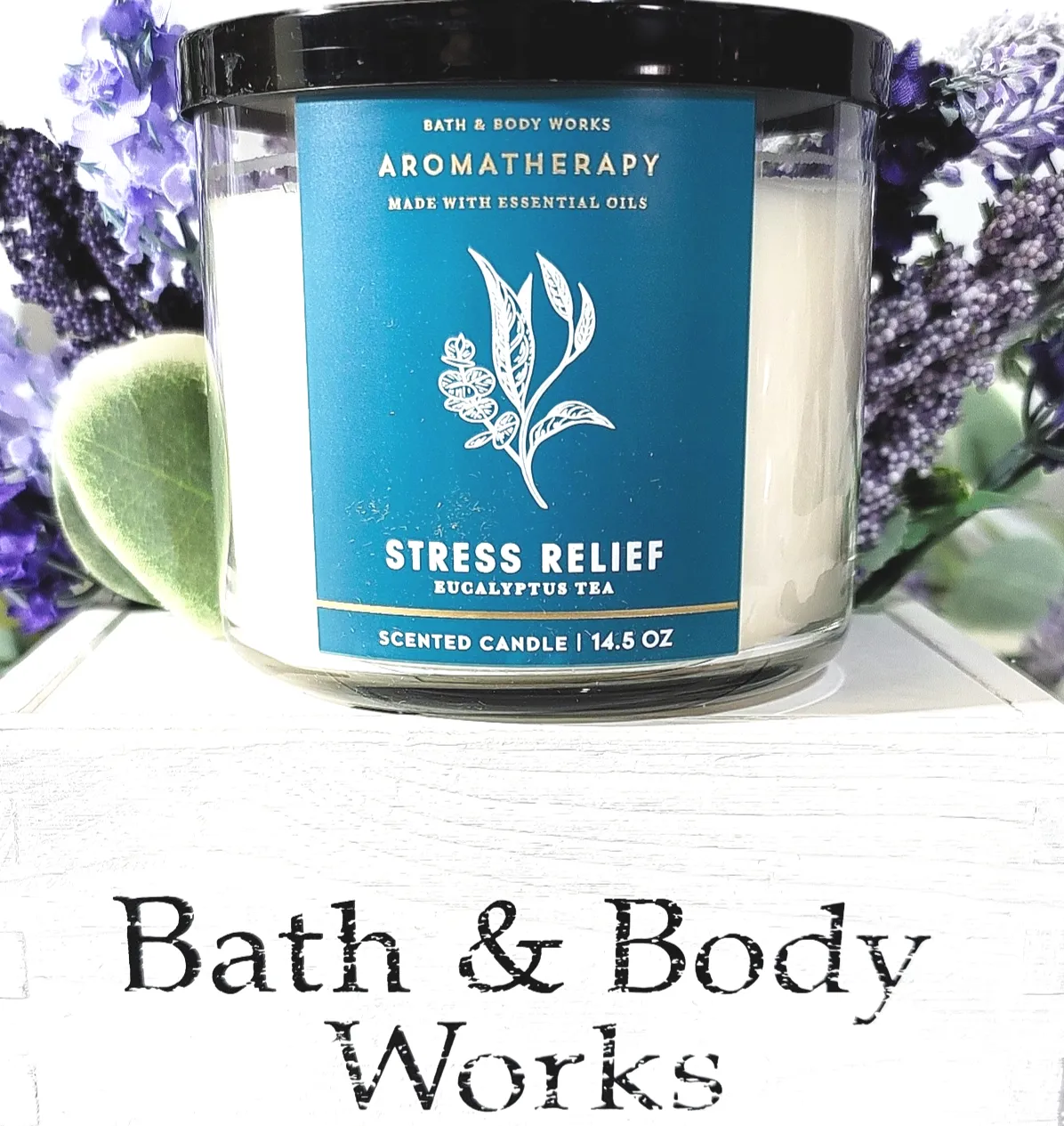 Eucalyptus Tea 3 Wick Candle Stress Relief