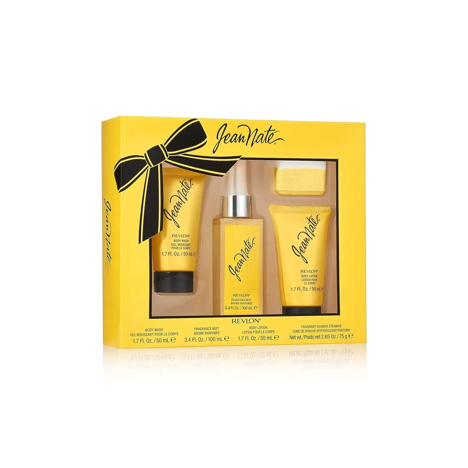 Jean Nate After Bath Splash, Original Bath Body Mist Infused with Vitamin E and Aloe Vera, Softens & Smoothes Skin, Citrus Scent, 30 Fl Oz