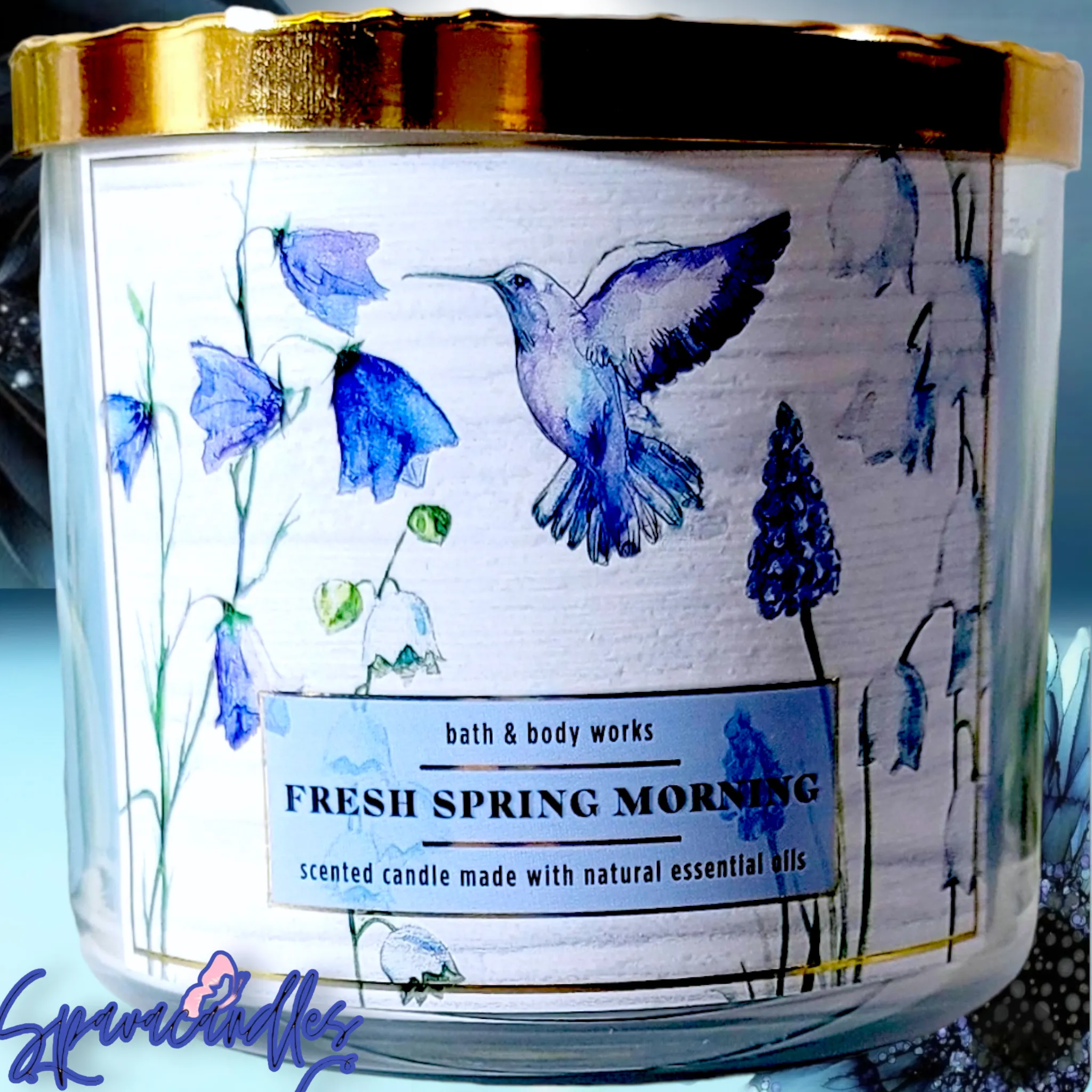 fresh spring morning 3 Wick Candle 14.5 oz. New 2022