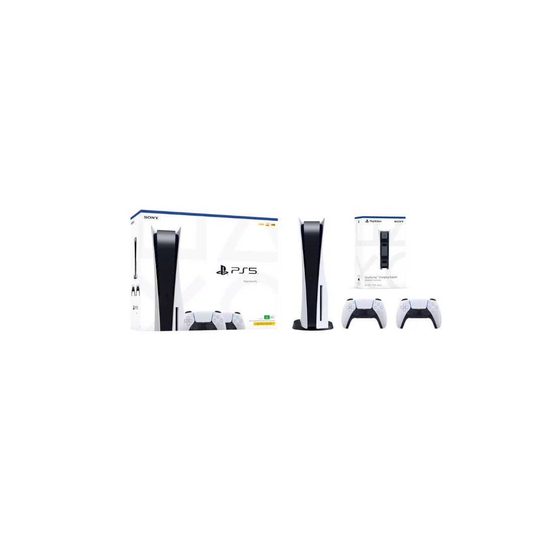 PS5 Standard+Extra Controller+PS5 Charging Dock