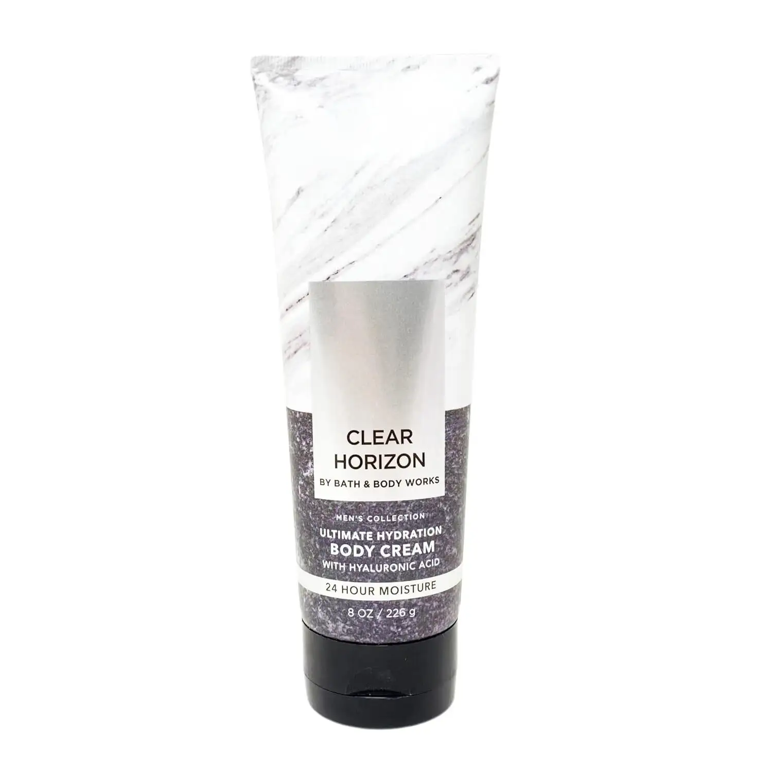Bath & Body Works Men's Collection Clear Horizon 4 Piece Bundle - Body Cream - 3-in-1 Hair, Face & Body Wash - Body Spray - Cleansing Bar - Full Size