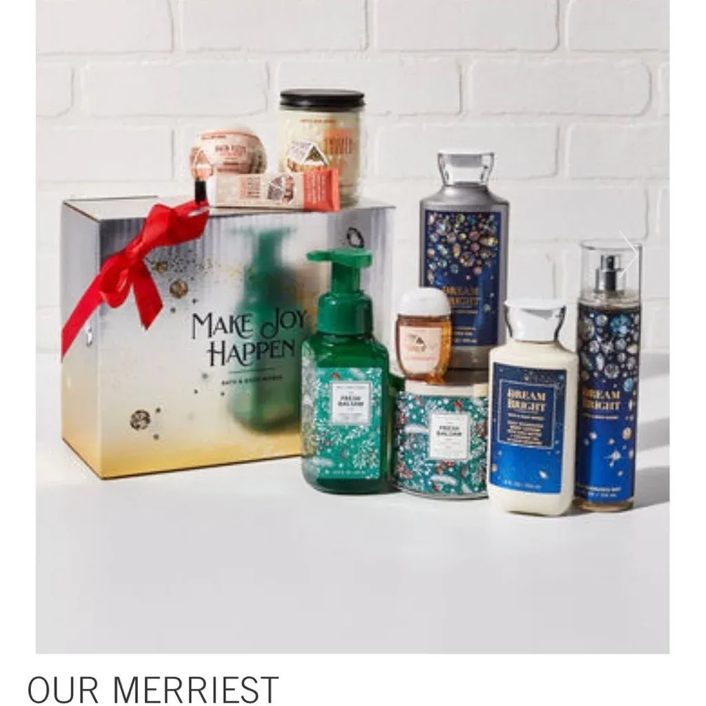 Bath And Body Works Gift Set