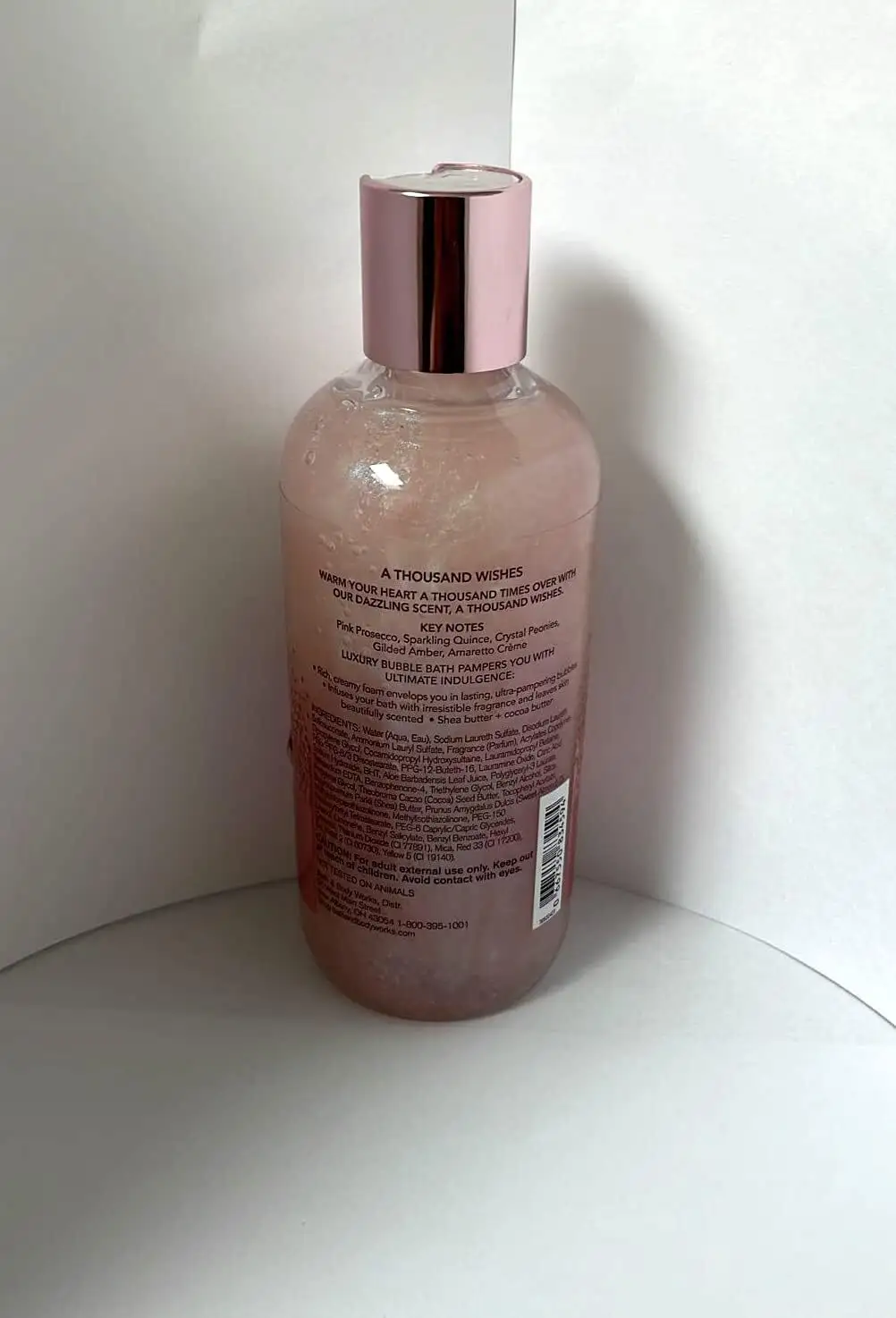 Bath & Body Works A Thousand Wishes Bubble Bath with Shea and Cocoa Butter 10 fl oz / 295 mL