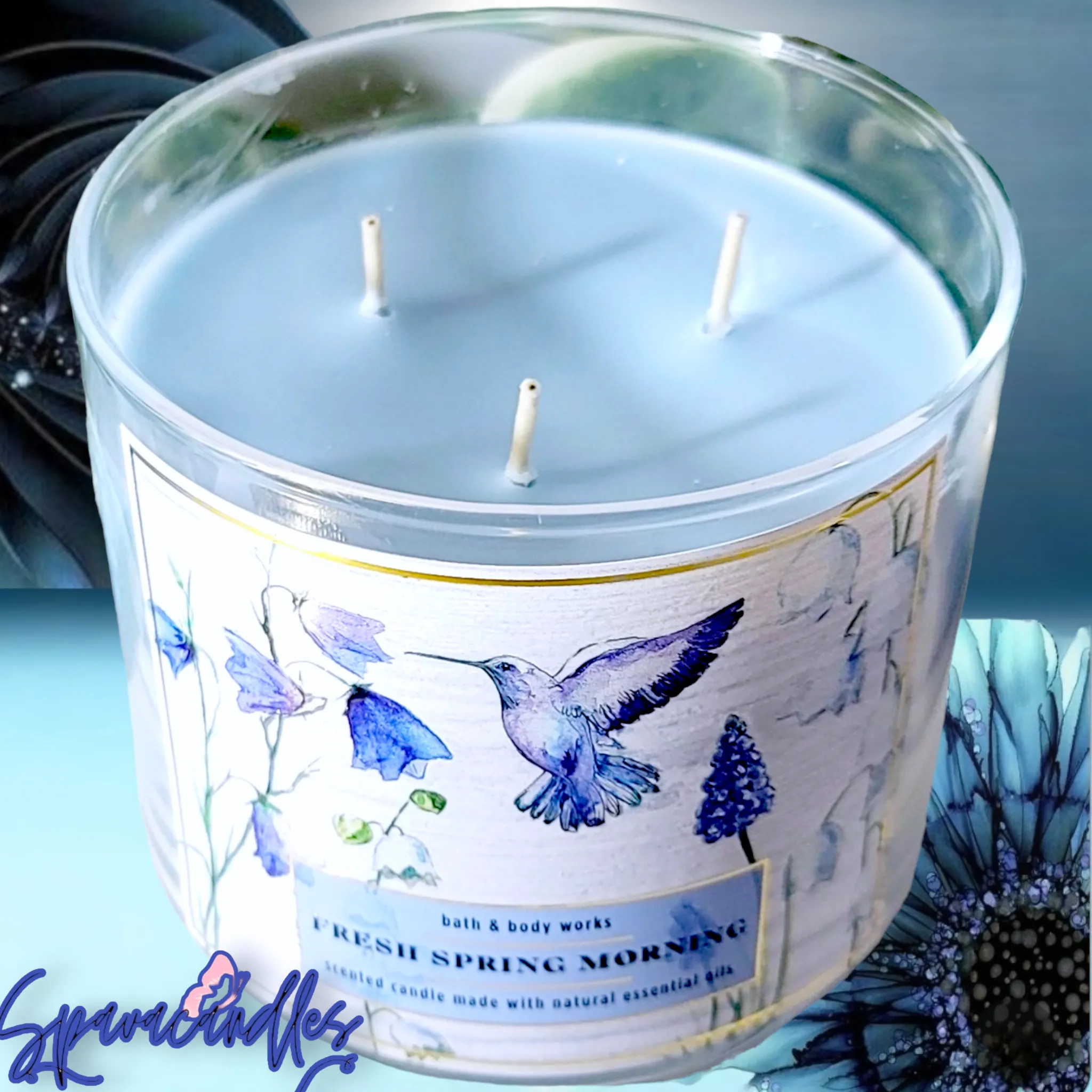 fresh spring morning 3 Wick Candle 14.5 oz. New 2022