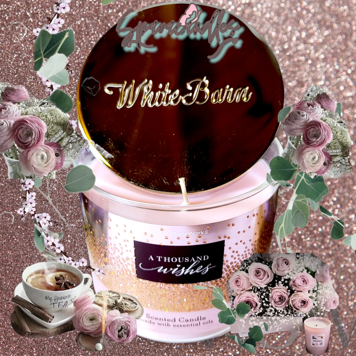 A Thousand Wishes 3 Wick Candle 14.5 oz. New 2022
