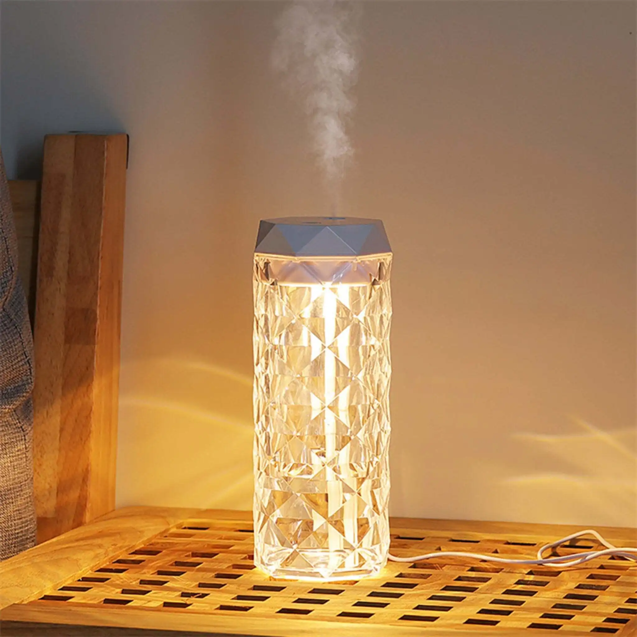 CRYSTAL HUMIDIFIER with 1 FREE Premium Fragrance | Oudh, Sabaya