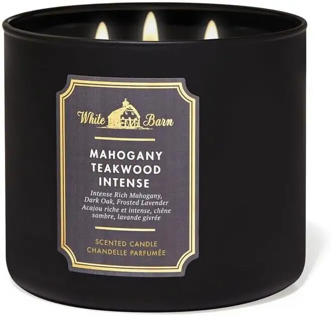 Mahogany Teakwood Intense 3-Wick Candle