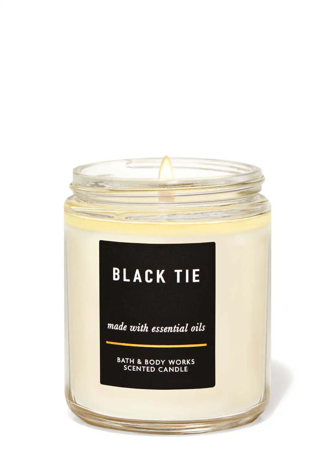 Black tie - scented candle