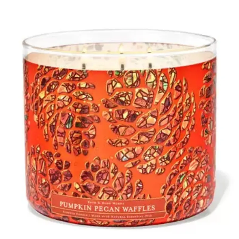 Pumpkin Pecan Waffles 3-Wick Candle