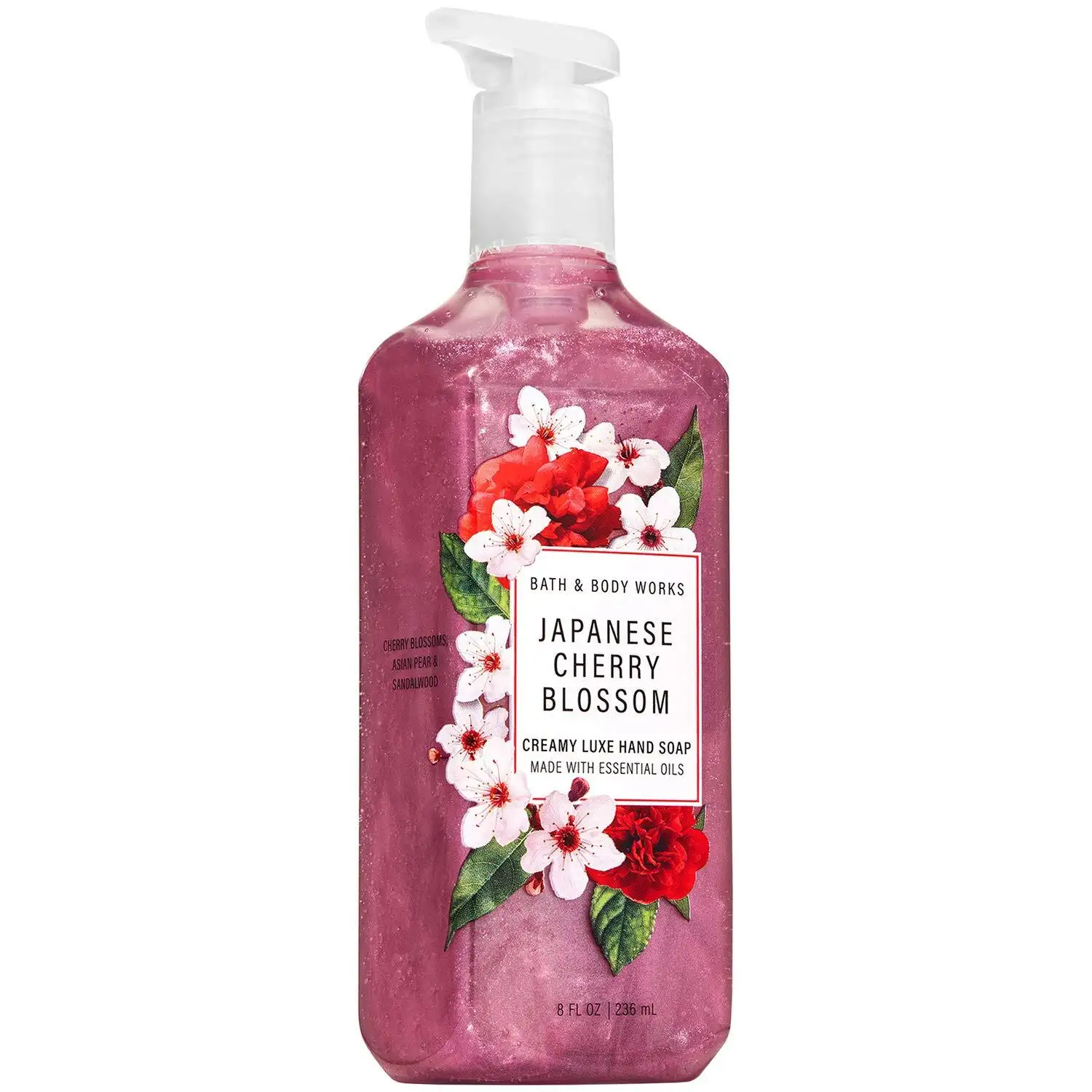 Bath and Body Works WARM VANILLA SUGAR Creamy Luxe Hand Soap 8 Fluid Ounce (2020 Edition)