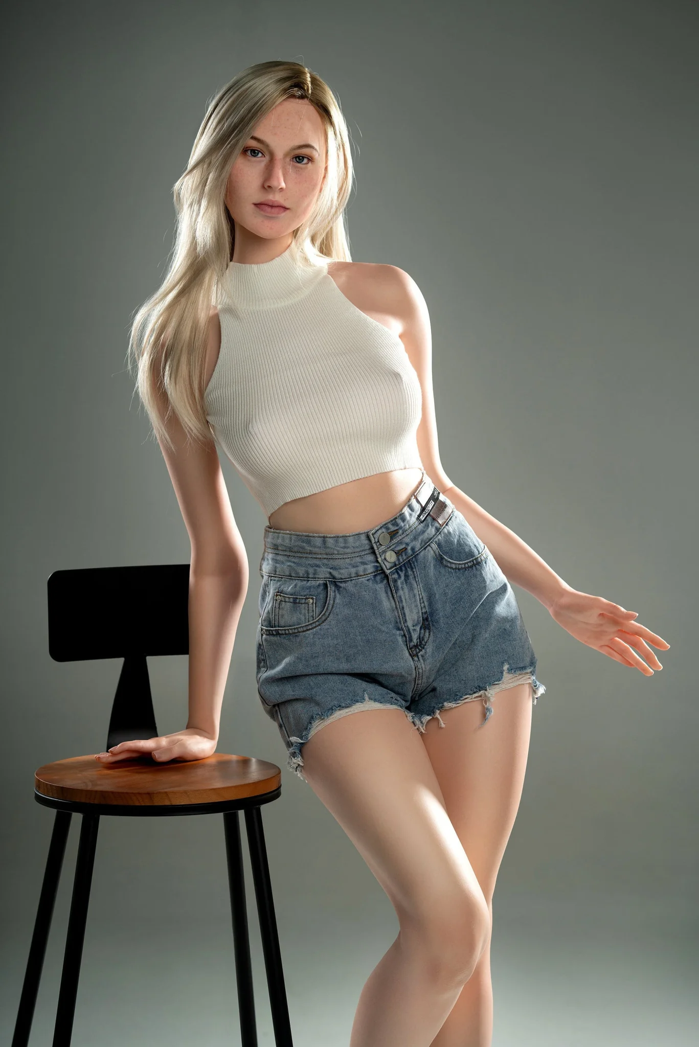 Evelina Premium Silicone Doll - GE98_1 - Zelex Inspiration Series
